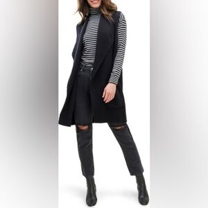 Splendid Juliet Rib open front Vest, size S